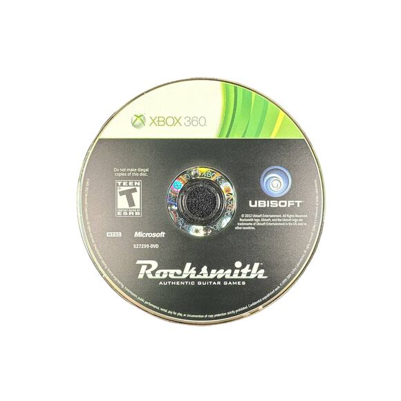 Rocksmith (Microsoft Xbox 360, 2012) No Cable Complete With Manual CIB - Picture 5 of 6